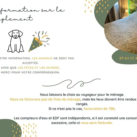 Au Petit Bonheur Logement Prive Avec Exterieur * Violaines
